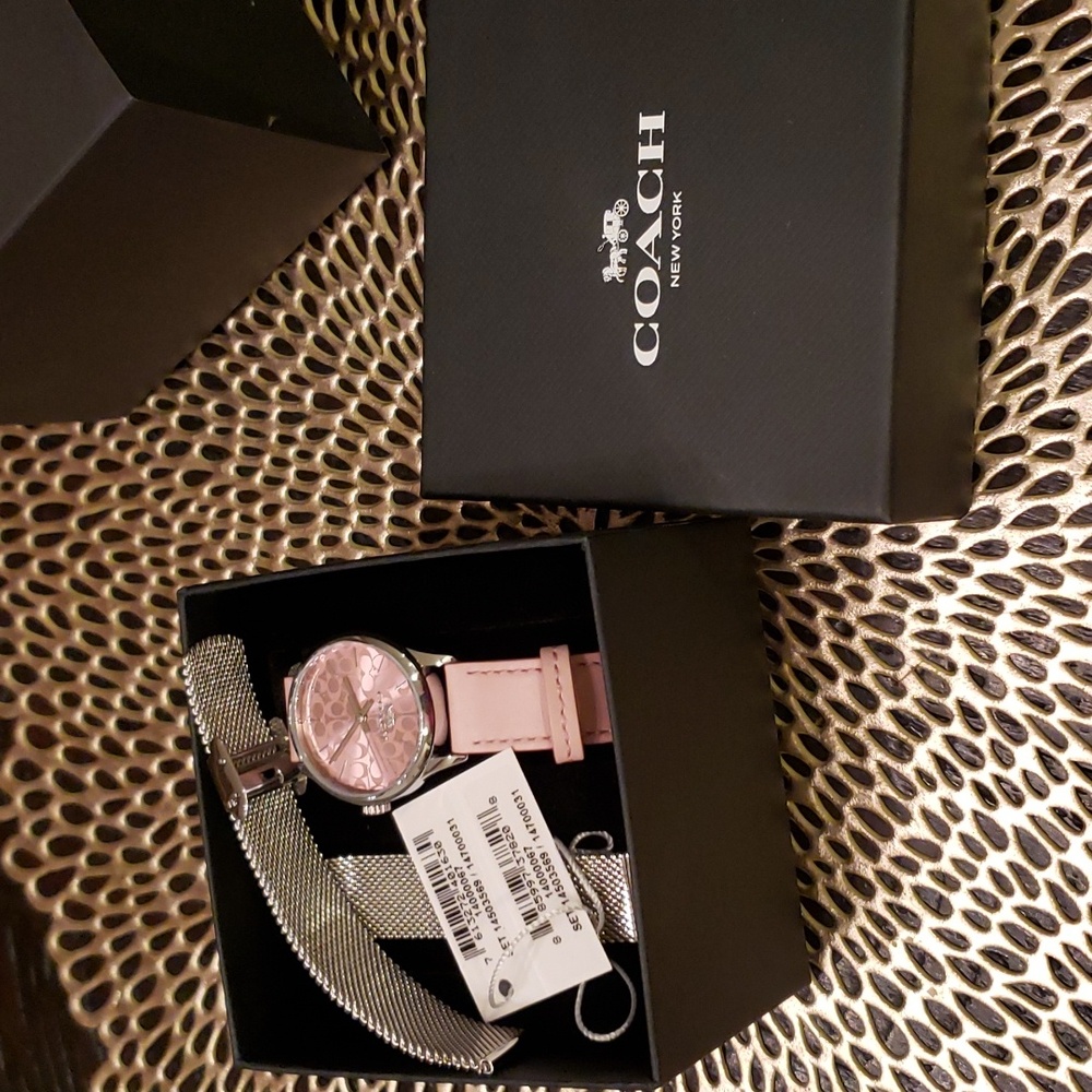 Coach boxed Ruby watch gift set 32 mm